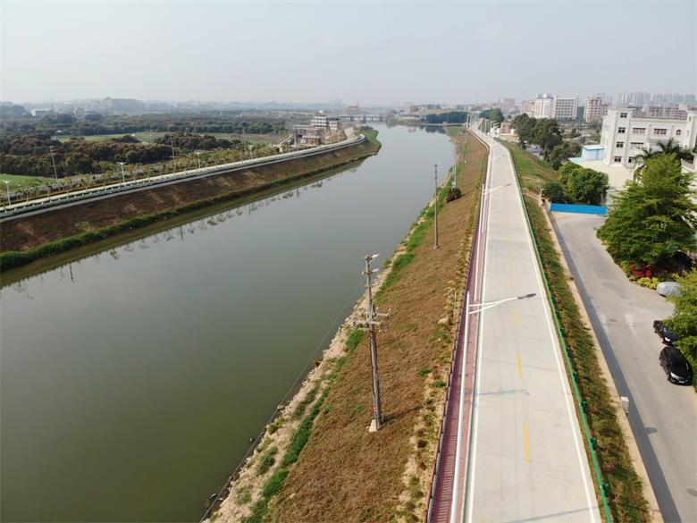 东莞市黄沙河茶山段堤防整治工程